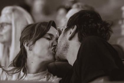 Celeste Cid y Santiago Korovsky (Foto: @santikorovsky)