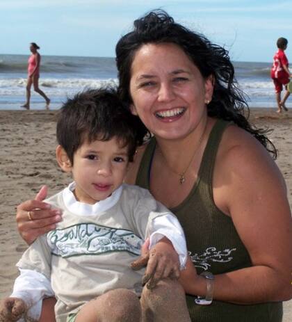 Celeste García y Tiziano