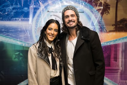 Celeste Muriega y Christian Sancho fueron parte de los invitados al gran estreno