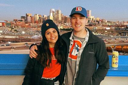 Celeste y su esposo Zach se conocieron en Texas pero ahora disfrutan su nueva vida en Colorado