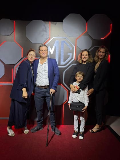 Celina Campo, Jaime Campo, Felicitas Campo, Salvador y Agostina Vaccari.