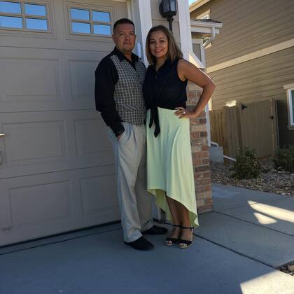 Celina y Joseph Quiñones son pareja hace 17 años y tuvieron 3 hijos