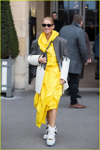Celine Dion en Martin Margiela