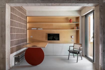 Celosía 'Mutina' (GruppoE Ceramiche Appia), diseñada por la arquitecta española Patricia Urquiola.