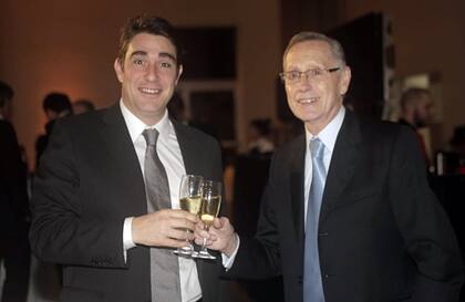 El ministro de Energa, Javier Iguacel, se mostr sonriente y conversador