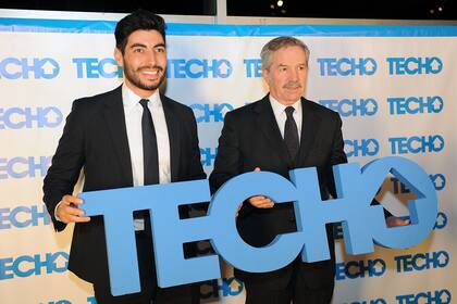 Facundo Moyano y Felipe Solá