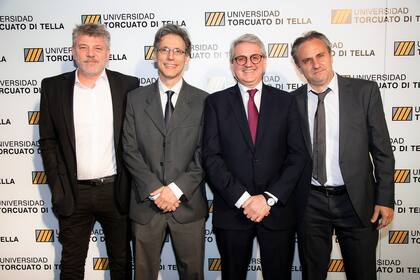 Germán Lodola, Jorge Battaglino, Juan José Cruces y Sebastián Etchemendy