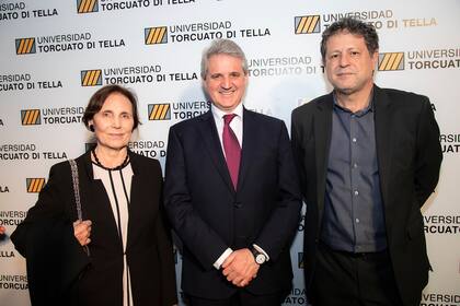 Elena Maza de Catena, Juan José Cruces y Eduardo Levy Yeyati