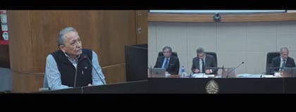 Centeno, durante su indagatoria