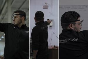 Centeno Nieves huyó de su país luego de criticar la política deportiva; encontró refugió en México donde siguió con sus entrenamiento de tiro