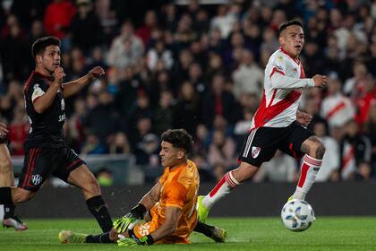 Central Córdoba se estreno con derrota en la Liga Profesional: cayó goleado ante River