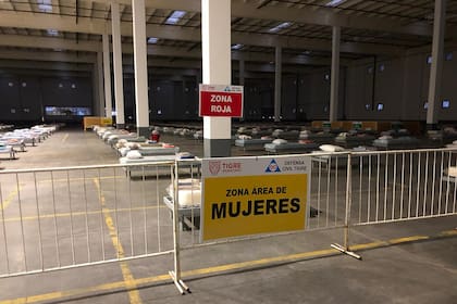 Centro en Tigre, con espacio reservado para mujeres