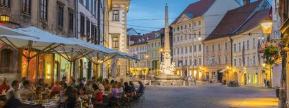 Centro histórico de Ljubljiana, Eslovenia, el país-espejo de los separatistas catalanes