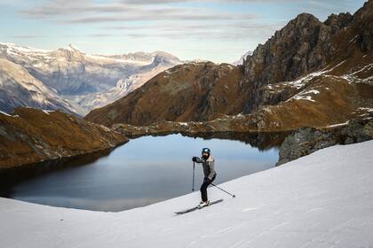 Un centro de ski abierto en Suiza