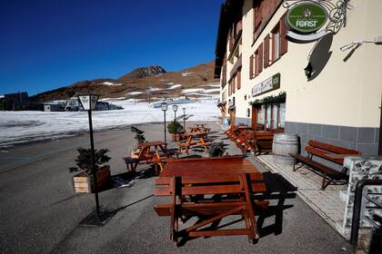 Centros de ski cerrados en Italia