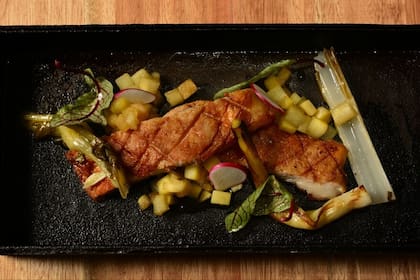 Cerdo con gremaolatta