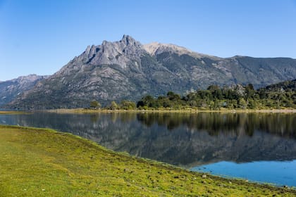 Cerro enfrente de la hostería.