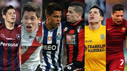 Cerro Porteño, River, Porto, Bournemouth, Verona, Roma... algunas de las camisetas que vistió Juan Manuel Iturbe