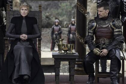 Cersei Lannister y su hermano-amante Jaime