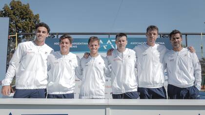 Cerúndolo, Báez, Schwartzman, Coria, Zeballos y 'Machi' González, el equipo argentino en Bologna