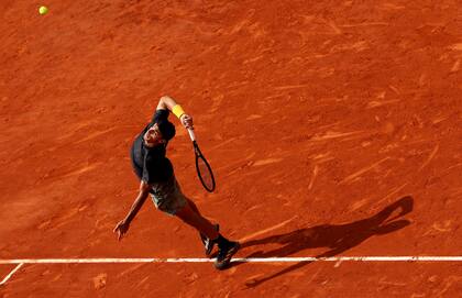 Cerúndolo festejó después de una hora y 12 minutos de acción para conseguir su décima victoria en Masters 1000 (primera en polvo de ladrillo)