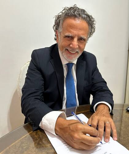 César Francis, de Volver a San Lorenzo, estará acompañado por Daniel de Florian, investigador del Conicet