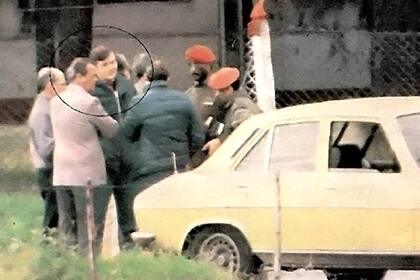 César Milani en el alzamiento carapintada de Semana Santa