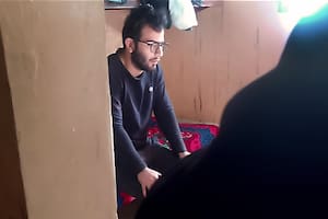 César Sena, en la cárcel, en una foto que se filtró el día después de que le dictaran la prisión preventiva