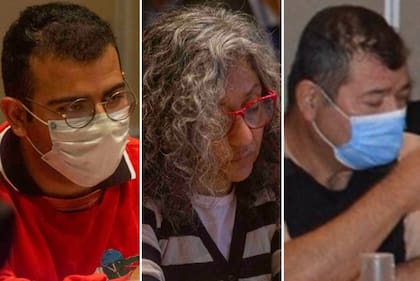 César Sena, Marcela Acuña y Emerenciano Sena