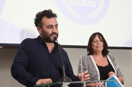 César Sodero, segundo premio en esta edición del premio literario de la Fundación El Libro, dedicado al cuento