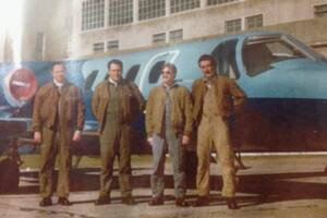 Cuando los pilotos de Amalita Fortabat y de otros empresarios formaron un escuadrón de guerra