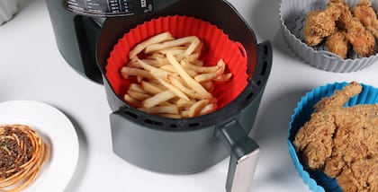 Cesto de silicona para freidora de aire
