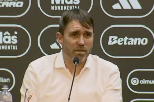 Coudet asumió como nuevo técnico de River: "Ahora empieza lo lindo"