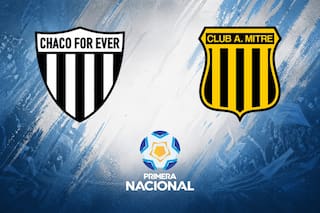 Chaco For Ever y Mitre empataron 1-1 por la Primera Nacional 2026