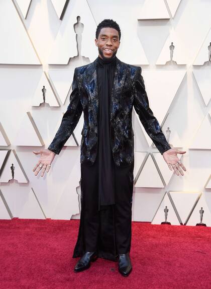 Chadwick Boseman, protagonista de Pantera Negra