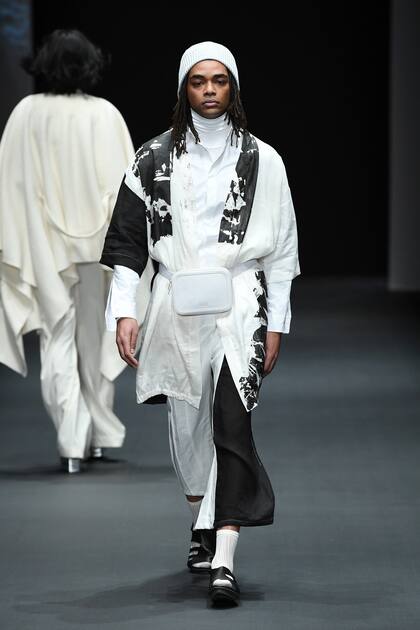 Chaín se presentó Neonyt, la pasarela compuesta por diseñadores sustentables de todo el mundo dentro de Mercedes Benz Fashion Week, en Berlín