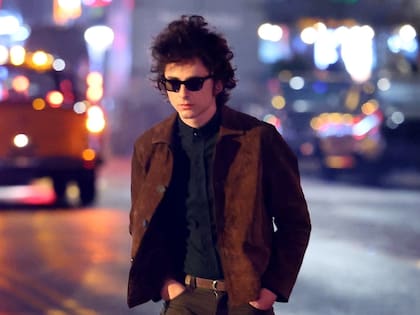 Chalamet en la piel de Bob Dylan
