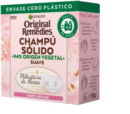 Champú sólido (garnier).