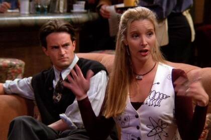 Chandler y Phoebe de Friends 