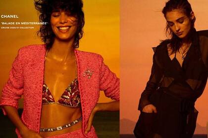 Chanel presentó su colección crucero diseñada por Virginie Viard, en una escenografía paradisíaca, directamente online.