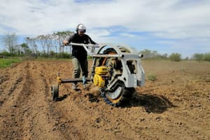 Crearon un microtractor para productores chicos y zonas de difícil acceso