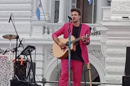 Chano tocó el 19 de noviembre de 2022 en La Plata, por el 140 aniversario de la capital bonaerense