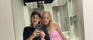 “Tati” y “Fini” ingresaron primero en el departamento y un testigo dijo haber visto manipular el celular de Zalazar