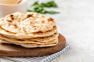 Chapati, el pan chato indio