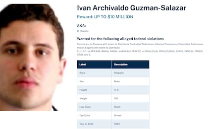 "Chapito" tomó el liderazgo de El Cartel de Sinaloa tras la detención de Ovidio