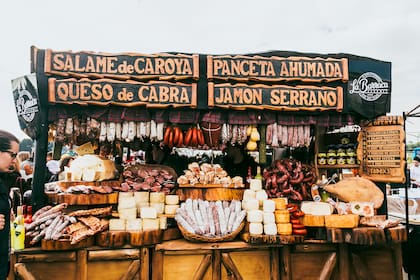 Charcutería y quesos en Sabores de la Patria