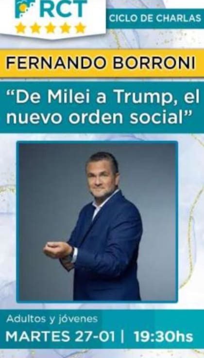 Charla de Fernando Borroni en RCT