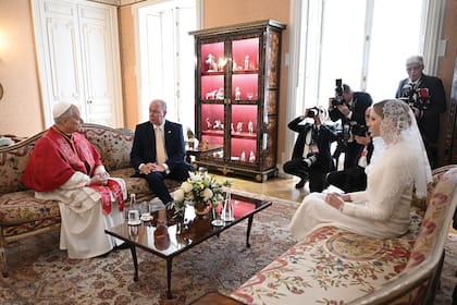 Charlene se mostró en todo momento muy emocionada