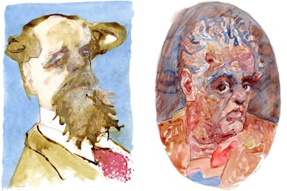 Charles Dickens y Daniel Barenboim, otras de las figuras retratadas por Sábat
