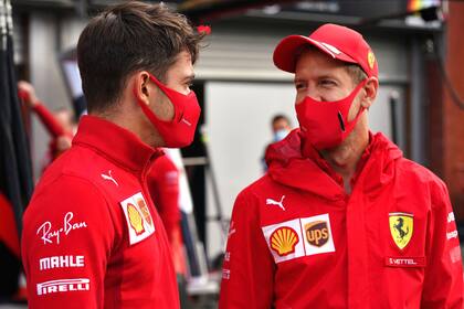Charles Lecler y Sebastian Vettel, los pilotos ofrecieron una mirada poco esperanzadora para el Gran Premio de Monza